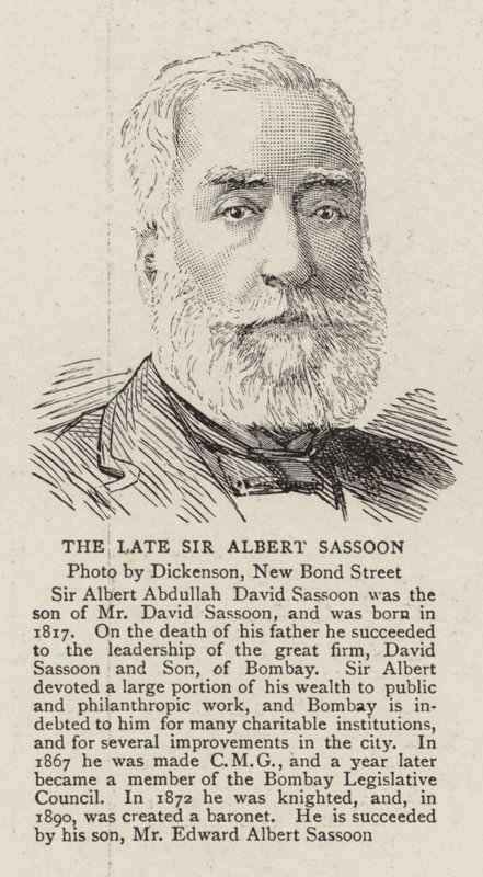 Feu Sir Albert Sassoon - English School