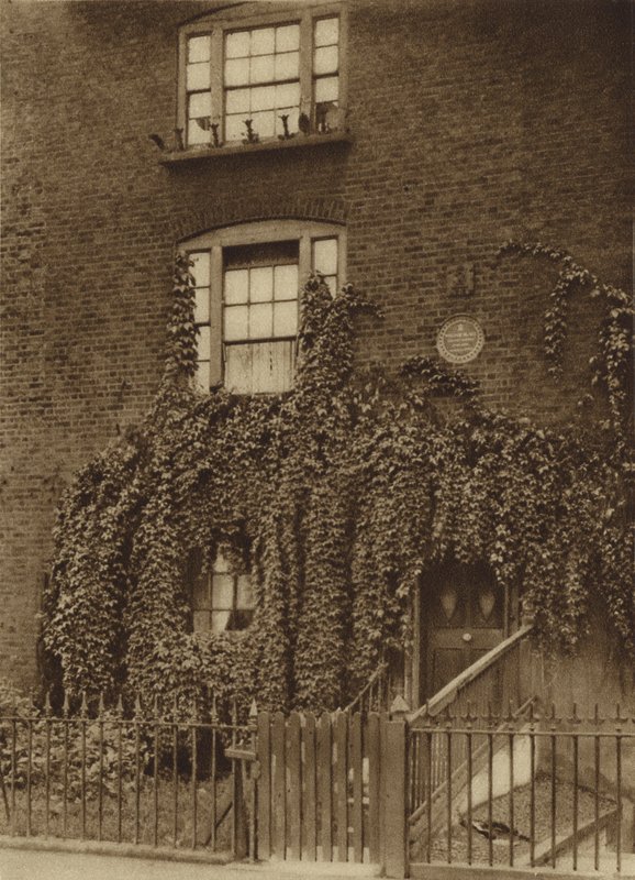 23 Hercules Road, Lambeth, maison de William Blake de 1793 à 1796 (photo n/b) - English Photographer