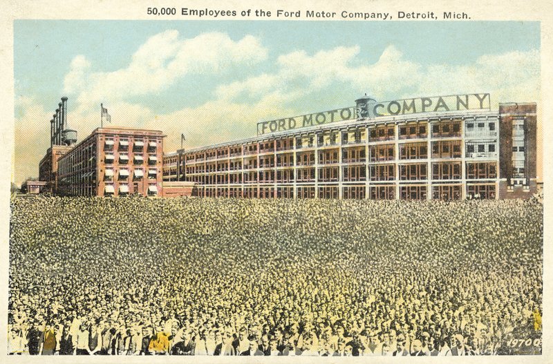 50 000 employés de la société Ford Motor, Detroit, Michigan - English Photographer