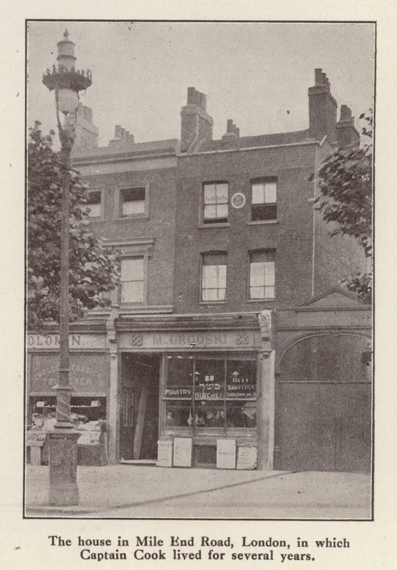 88 Mile End Road, Londres, maison où l