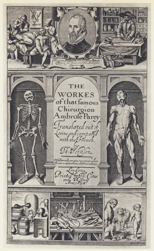 A Pare, Les Œuvres, T Cotes et R Young 1634 - English Photographer