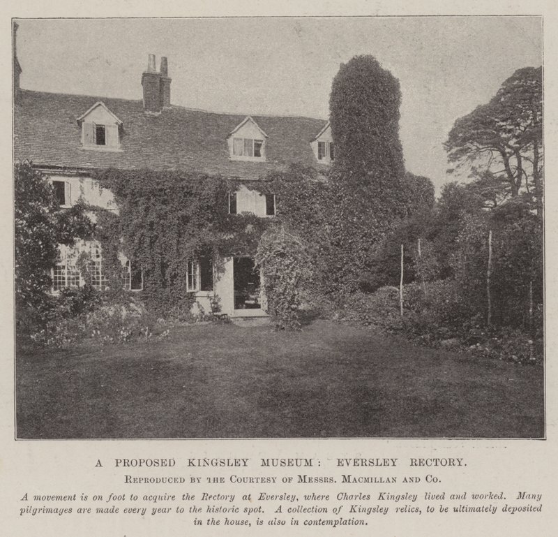 Un musée Kingsley proposé, Eversley Rectory - English Photographer