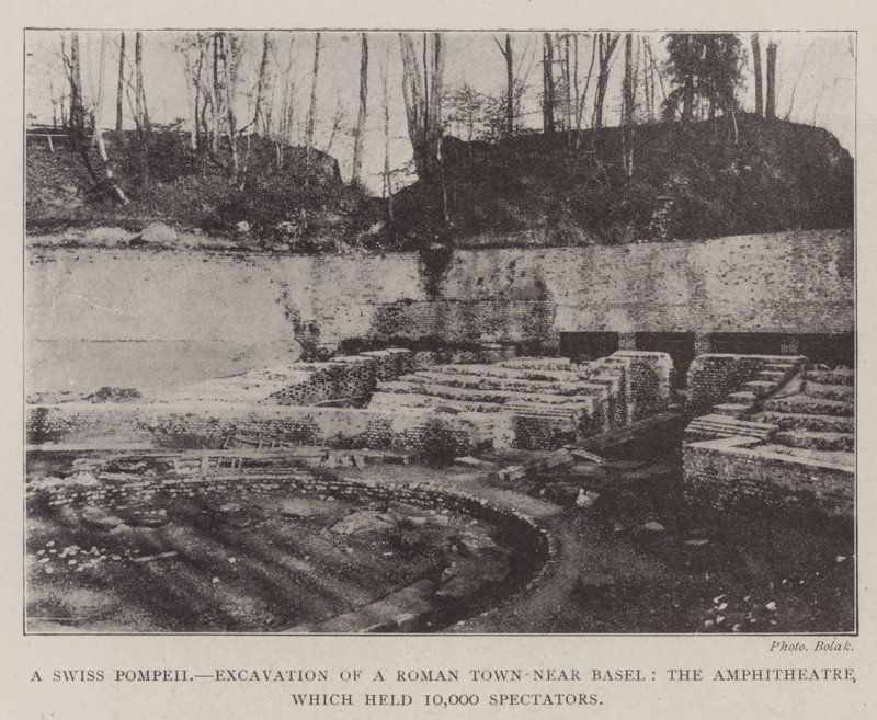 Une Pompéi suisse, excavation d