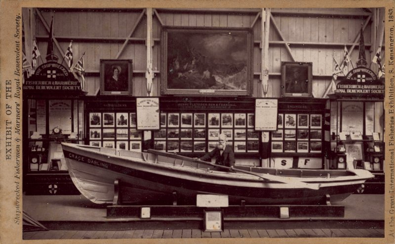 Un modèle du bateau de Grace Darling - English Photographer