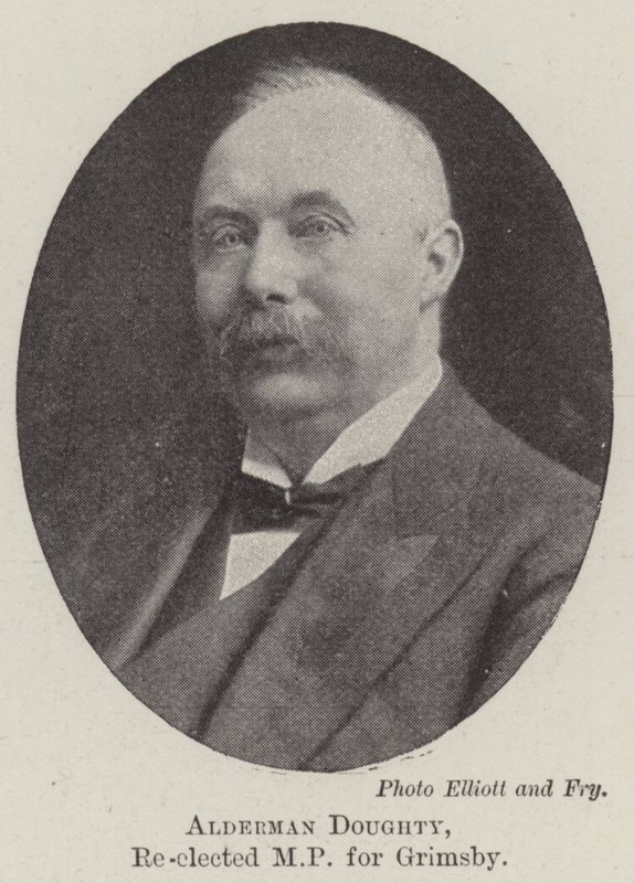 Alderman Doughty, réélu député de Grimsby - English Photographer