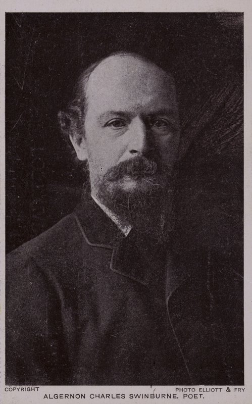 Algernon Charles Swinburne, poète et dramaturge anglais - English Photographer