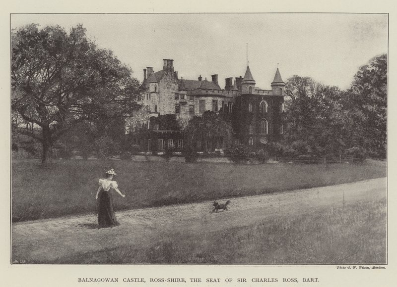 Château de Balnagowan, Ross-Shire, résidence de Sir Charles Ross, baronnet - English Photographer