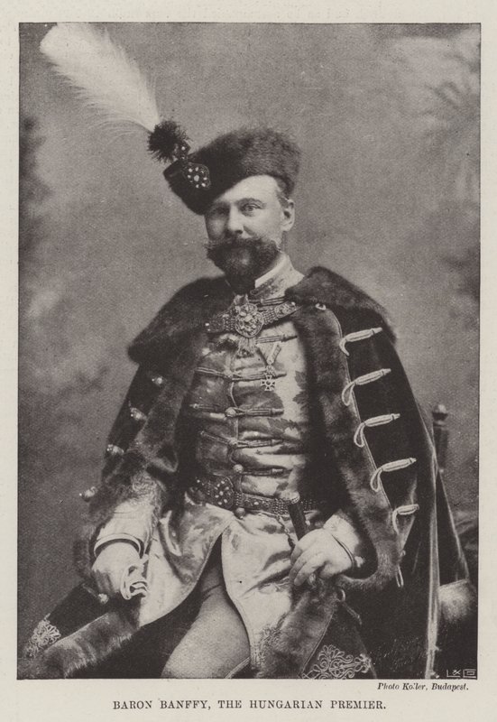 Baron Banffy, le premier ministre hongrois - English Photographer