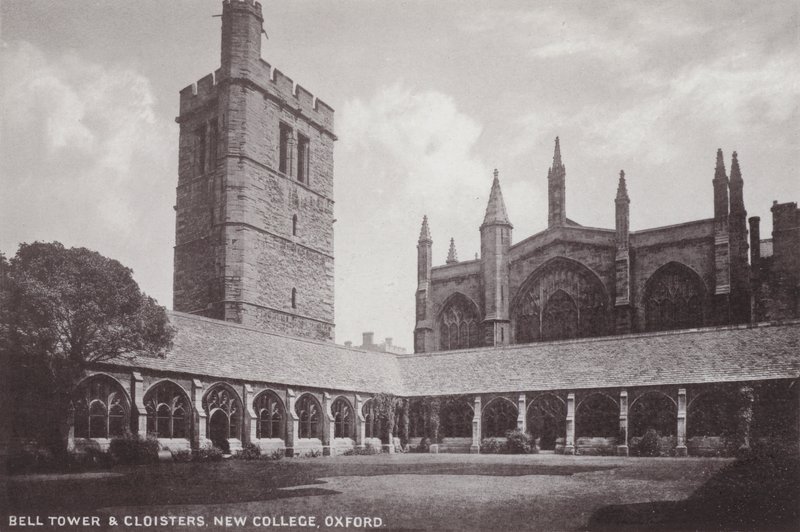 Tour de la cloche et cloîtres, New College, Oxford - English Photographer
