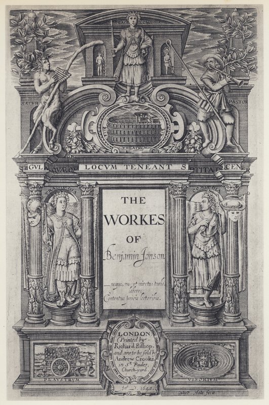 Ben Jonson, Les œuvres, W Stansby 1616 - English Photographer