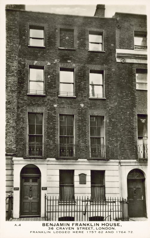 Maison de Benjamin Franklin, Craven Street, Londres - English Photographer