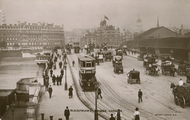 Pont de Blackfriars, Londres - English Photographer