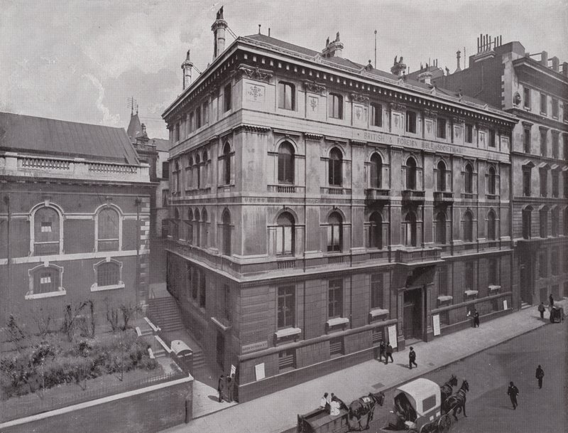 Maison de la Société biblique britannique et étrangère, Queen Victoria Street - English Photographer