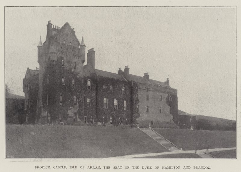 Château de Brodick, île d