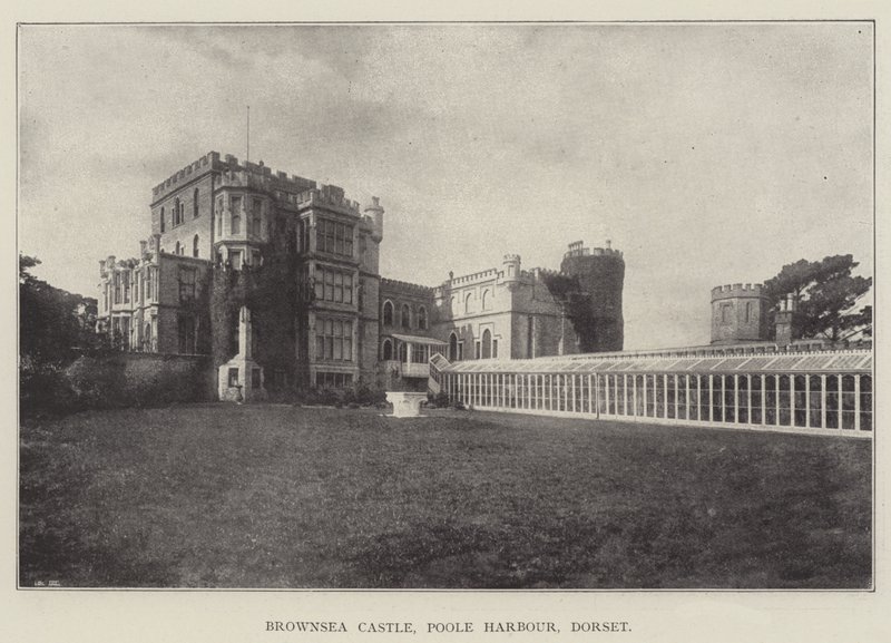 Château de Brownsea, port de Poole, Dorset - English Photographer