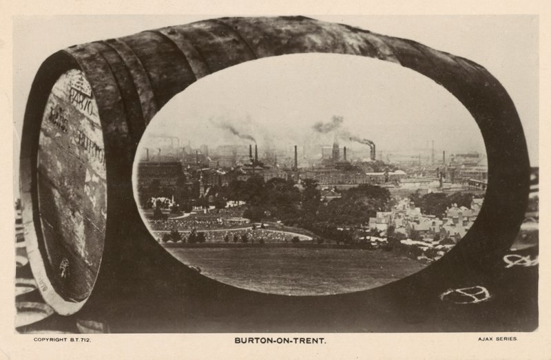 Burton-on-Trent, Staffordshire, centre traditionnel de l