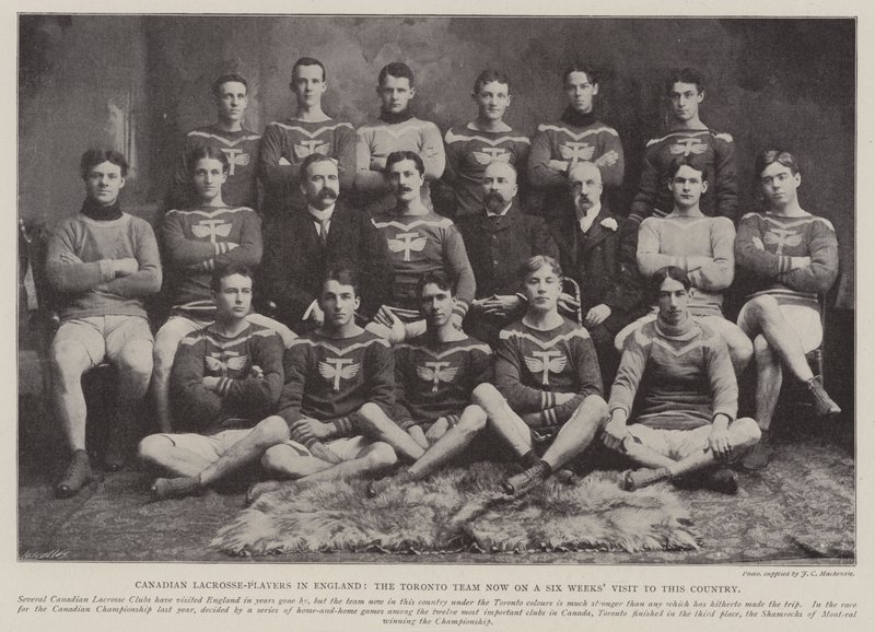 Joueurs de crosse canadiens en Angleterre, l