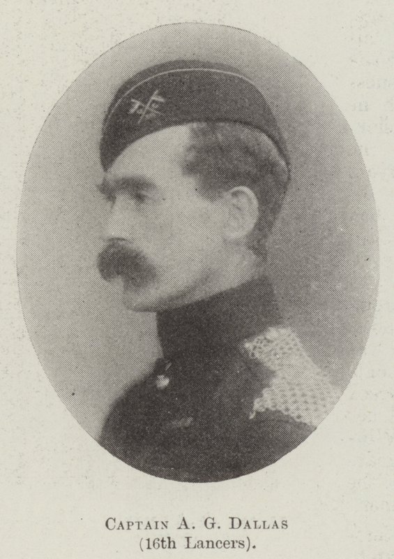 Capitaine A G Dallas, 16e Lanciers - English Photographer