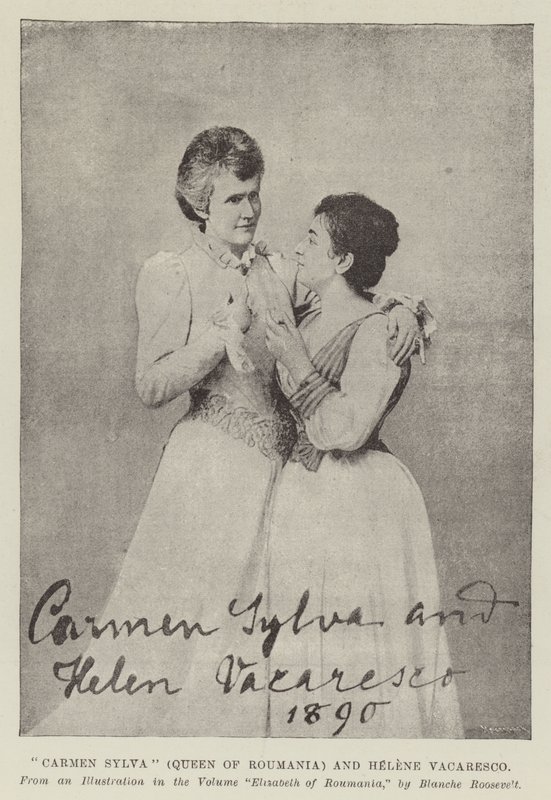 Carmen Sylva (Reine de Roumanie) et Hélène Vacaresco - English Photographer