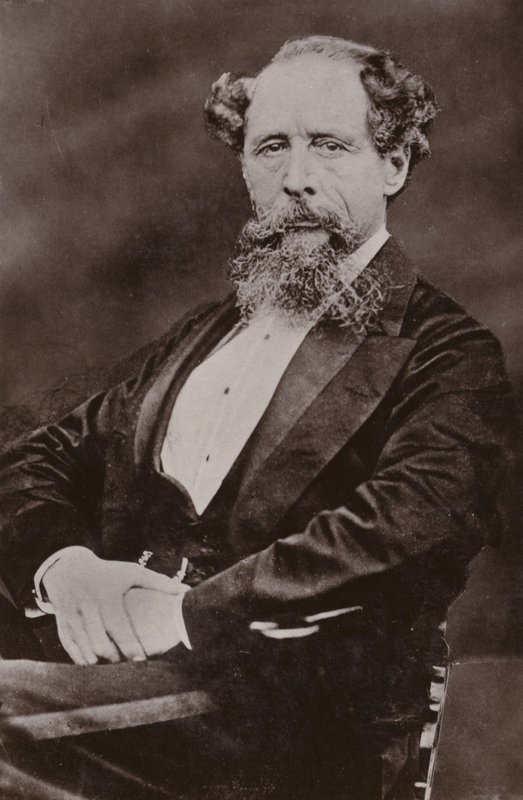 Charles Dickens (1812-1870), romancier anglais - English Photographer