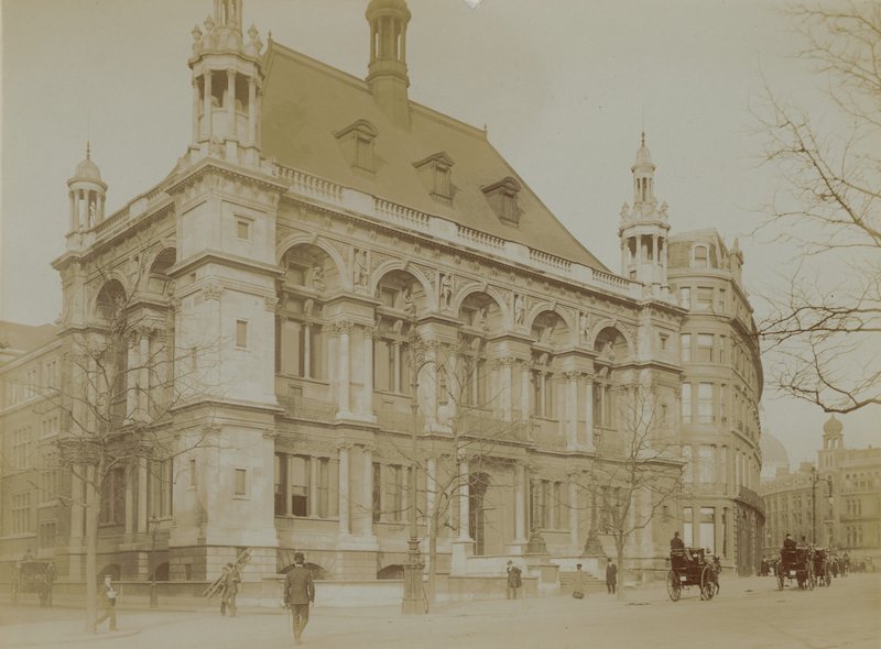 École de la Ville de Londres, Embankment de la Tamise - English Photographer