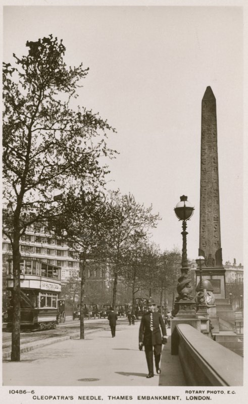 Aiguille de Cléopâtre, Thames Embankment, Londres - English Photographer