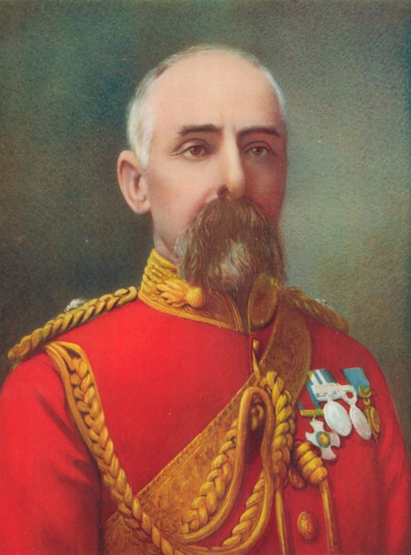 Colonel H. P. Airey. Commandant du Premier Contingent des Bushmen, Force de campagne sud-africaine - English Photographer