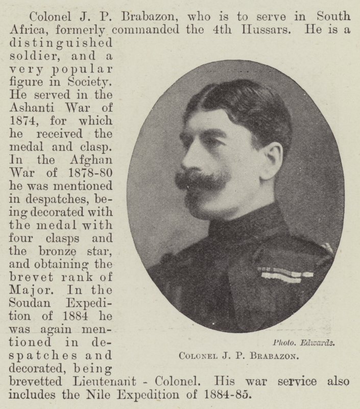 Colonel J P Brabazon - English Photographer