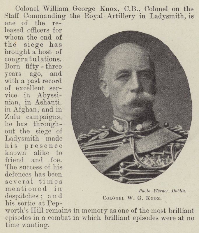 Colonel W G Knox - English Photographer