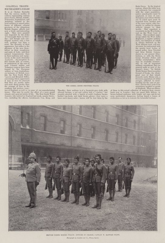 Troupes coloniales pour le Jubilé de la Reine - English Photographer