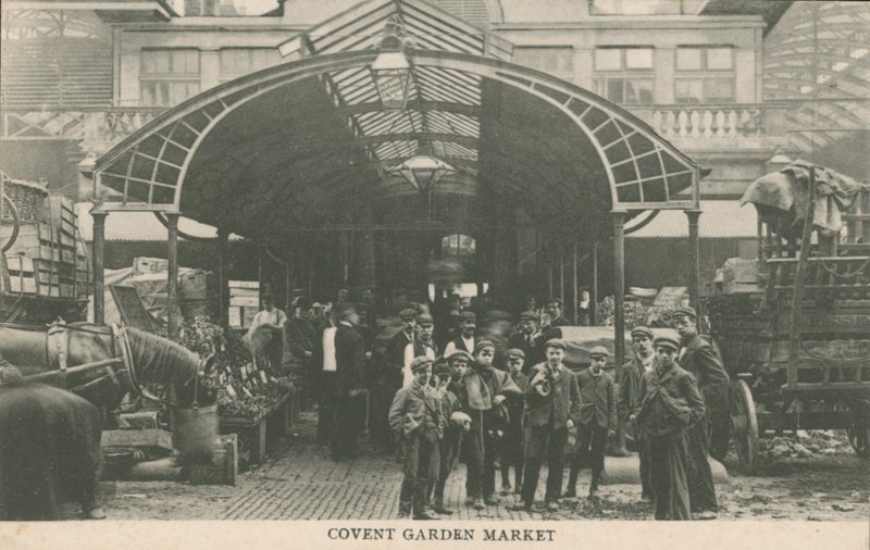 Marché de Covent Garden, Londres - English Photographer