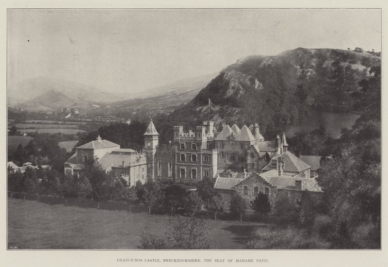 Château de Craig-y-Nos, Brecknockshire, résidence de Madame Patti - English Photographer