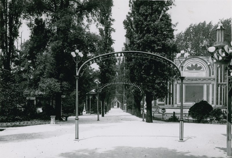Cremorne Gardens, Londres : Promenade centrale - English Photographer