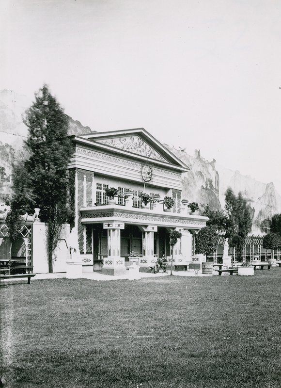 Cremorne Gardens, Londres : Chalet suisse - English Photographer