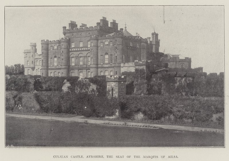 Château de Culzean, Ayrshire, la résidence du marquis d