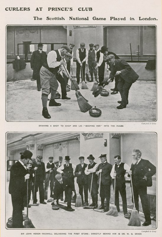 Curlers au Princes Club, le jeu national écossais à Londres - English Photographer