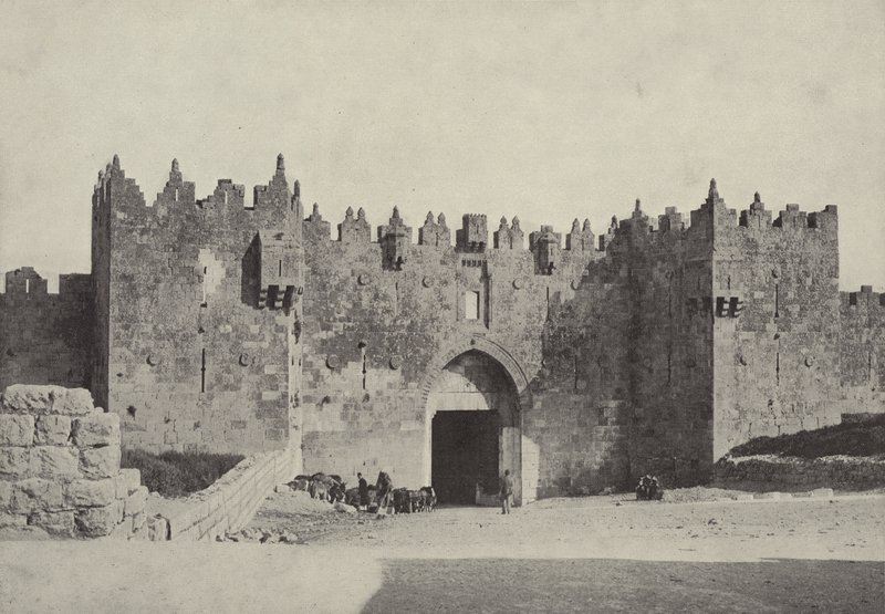 Porte de Damas, ouvrant vers Nazareth - English Photographer