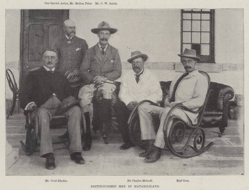 Hommes distingués au Matabililand - English Photographer