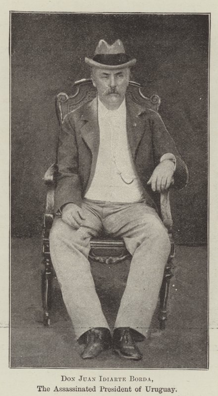 Don Juan Idiarte Borda, président assassiné de l