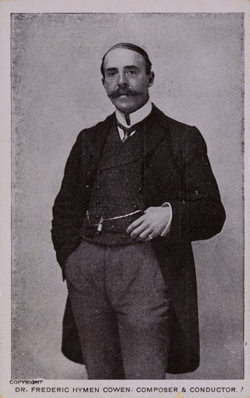 Dr Frederic Hymen Cowen, compositeur, pianiste et chef d