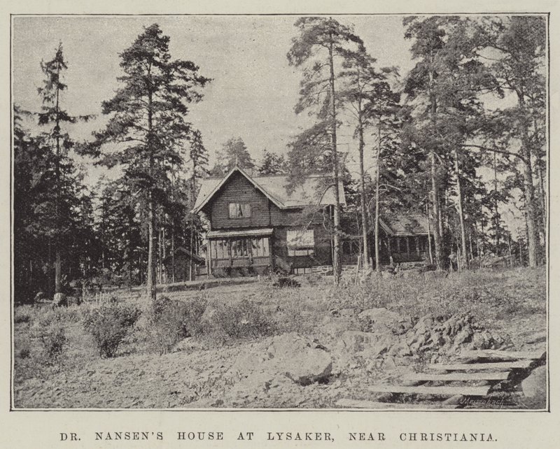 La Maison du Dr Nansen à Lysaker, près de Christiania - English Photographer