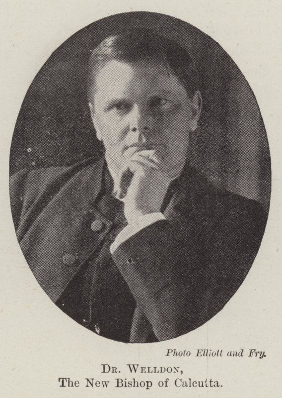 Dr Welldon, le nouvel évêque de Calcutta - English Photographer