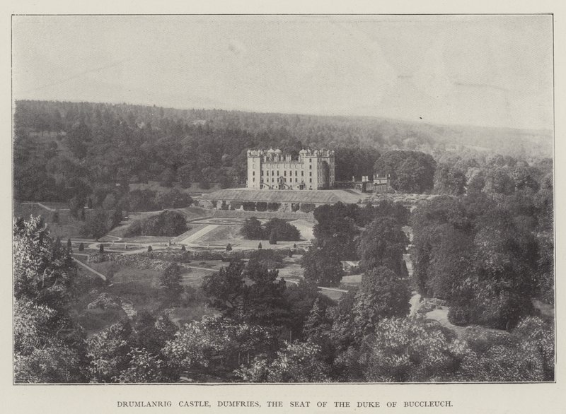 Château de Drumlanrig, Dumfries, la résidence du duc de Buccleuch - English Photographer
