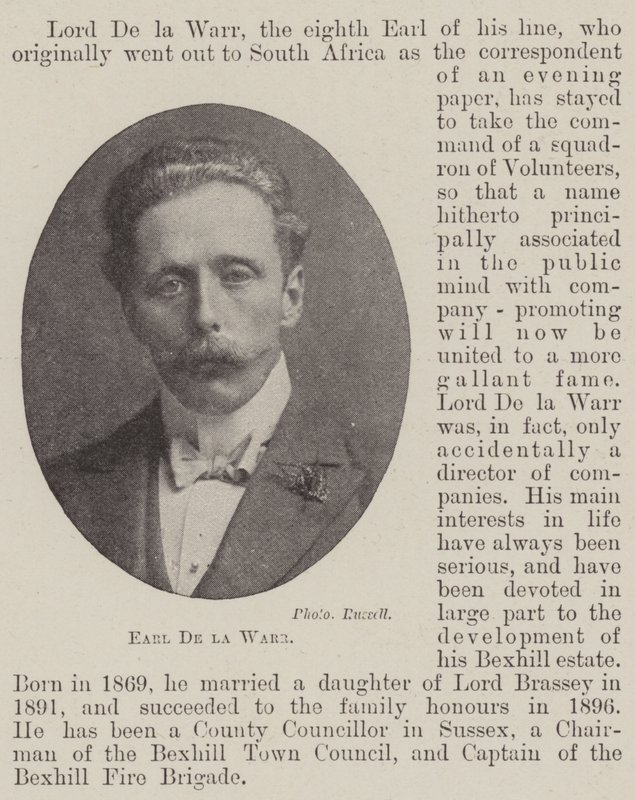 Earl De la Warr - English Photographer