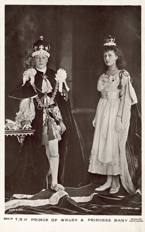 Edward, Prince de Galles et Mary, Princesse Royale - English Photographer