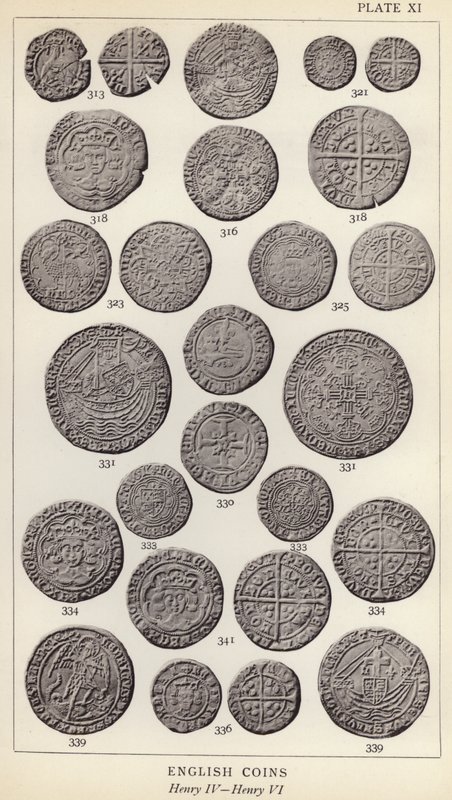 Pièces de monnaie anglaises, Henry IV, Henry VI - English Photographer