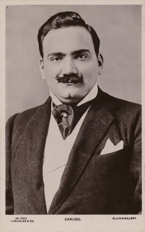 Enrico Caruso, ténor italien (1873-1921) - English Photographer