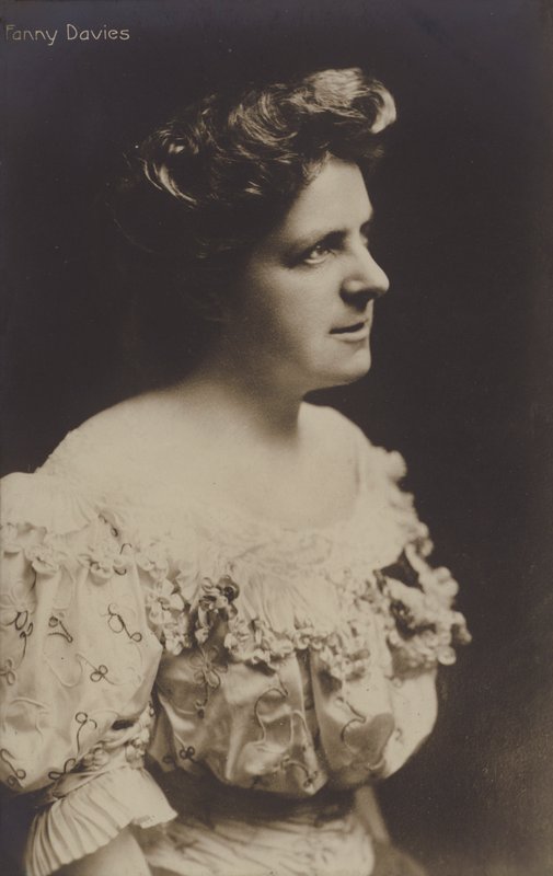 Fanny Davies, pianiste britannique - English Photographer