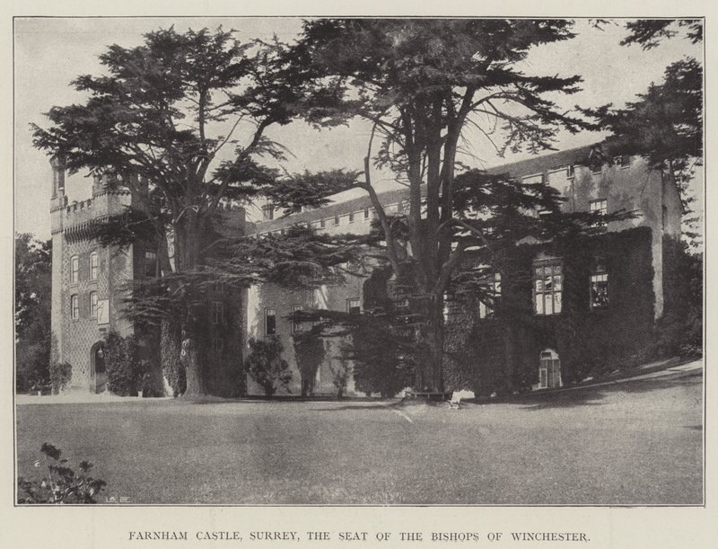 Château de Farnham, Surrey, résidence des évêques de Winchester - English Photographer