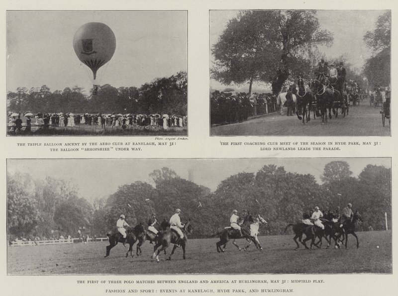 Mode et sport, événements à Ranelagh, Hyde Park et Hurlingham - English Photographer